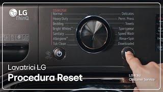 LG washing machines | How to reset your LG washing machine