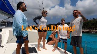 Bonaire Sail & Dive Charter - Life at 8 Knots - Diving Jeff Davis Memorial Dive Site, Bonaire