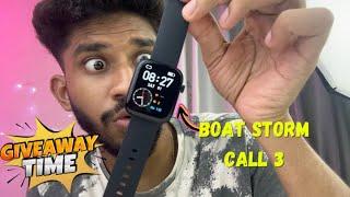 "boAt Storm Call 3 Unboxing and Review Features and Performance Test | Best Budget Smartwatch 