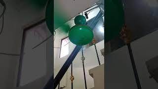 Unknown green mini ceiling fan