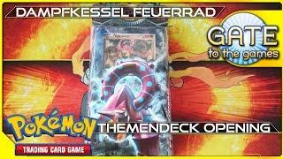 Feuerrad Themendeck mit Volcanion Opening Unboxing | Pokémon | Gate to the Games