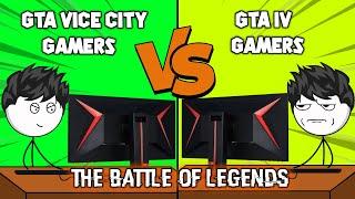 GTA Vice City Gamers VS GTA IV Gamers