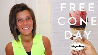 FREE Cone Day at Haagen-Dazs!