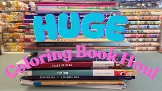 ️My BIGGEST Coloring Book Birthday Haul EVER!️