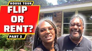 Bonus HOUSE TOUR| Flip it or Rent it? (Vlog 2 of 3) HOUSE RENOVATION