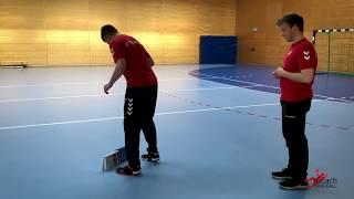 Torwart-Training Sprünge - Handball-Training für zu Hause