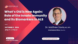 What's Old is New Again:Role of the Innate Immunity and its Biomarkers in ALS