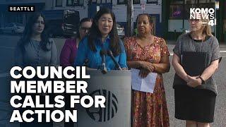 Councilmember Tanya Woo calls for action to protect community from late-night violence