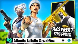 How Wolfiez and I Placed 2nd in FNCS Semi-Finals! (Fortnite Tournament)