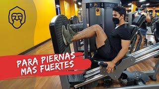 ¿Cómo hacer prensa en el GYM? (prensa horizontal en máquina)