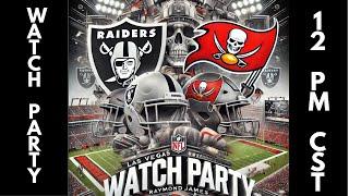 ‍️ Raiders vs. Bucs Watch Party LIVE! ️ ️ Join Us This Sunday! ️‍️