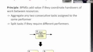 Business Process Management - Lecture 8: Process Automation