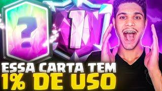 SUBI PARA O TOP 1 COM UMA CARTA SECRETA NO CLASH ROYALE