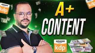 شرح تصميم صفحات   A + CONTENT   الخاصة بتسويق الكتب داخل منصة أمازون كيديبي