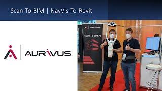 Modeling a NavVis scan in revit with the aurivus AI