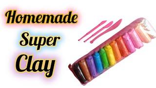 How to make clay at home | homemade clay without glue | @ArtisticHaiqa