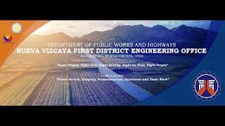 Procurement Livestream for DPWH Nueva Vizcaya 1st DEO on January 7, 2025