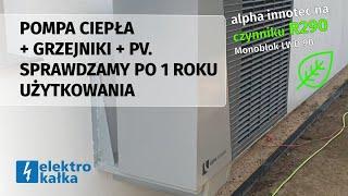 Montaż pompy ciepła Alpha Innotec LWD90A-HMD1 współpracującej z nasza instalacją pv 10kWp SolarEdge