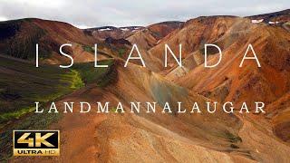 Landmannalaugar 4K - ISLANDA agosto 2024 - drone - Silvia Ferroni