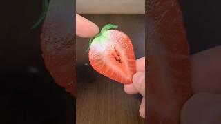 3D pen_Making Strawberry Bookmark / 딸기 북마크 만들기 #3dpen #3d펜 #strawberry #딸기