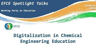 Digitalization in chemical engineering education