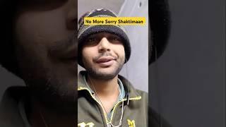 SHAKTIMAN EXPOSED -MUKESH KHANNA KA GHAMAND Sorry Shaktimaan #shorts SoniGGyt