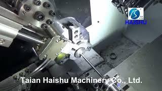 Automatic small CNC lathe CK0660A mechanical arm #automaticcnclathe #smallcnclathe #mechanicalarm