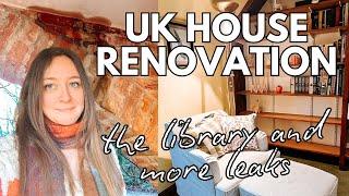 Beanbags, the library and MORE water leaks! UK Renovation