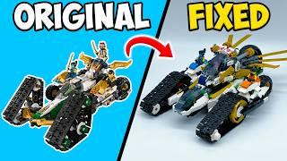 I FIXED the Ninjago Combo Vehicle by Combining it with Another Set!