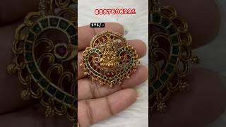 Gold Replica Locket | Jewellery Making Materials #begumbazarjewellery #beadedjewellery #locket