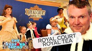 Disney Cruise Day 5 - Royal Court Royal Tea | The Radford Family