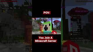 POV: You Join A Pay-To-Win Minecraft Server #shorts #minecraft #p2w