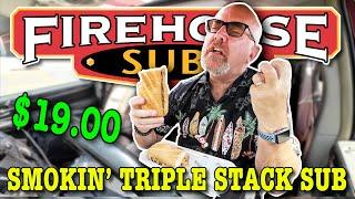 NEW • Smokin' Triple Stack Sub at Firehouse Subs