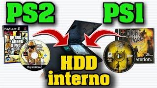 Juegos PS2 y PS1 HDD interno