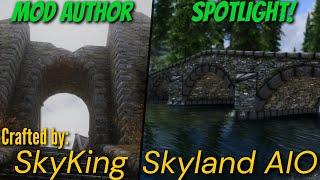 Mod Author Spot-light: Skyland AIO Architecture & Landscapes By Skyking! ( Skyrim Xbox Mods )