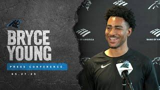 Bryce Young talks comfort in second year of Panthers offense under Coach Canales