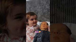 Baby SHOCKS Sister With His FART