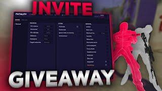 FATALITY.WIN INVITE GIVEAWAY! | CS2 HVH CHEATING!