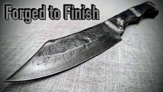 Forging a Solid Steel Knife