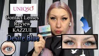 KAZZUE DESIRE BLUE CONTACT LENSES REVIEW