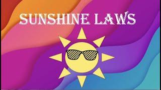 Georgia Sunshine Laws