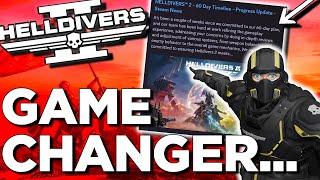 Too MUCH Too Late? Helldivers 2 MASSIVE 'Buff' Update...