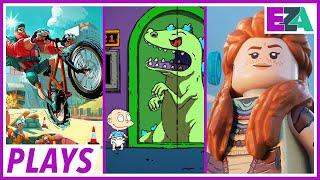 Easy Allies Plays Parcel Corps, Rugrats, and LEGO Horizon - Grab Bag Night