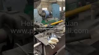 Run For Many Years Tube Mill Machine, Customer Steel pipe making machine