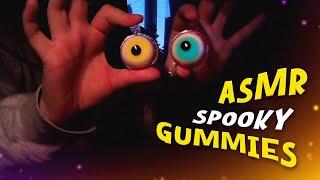 TESTING HALLOWEEN CANDIES  ASMR FORTNITE  Gummies Chewing Sounds, Whispering, Mechanical Keyboard