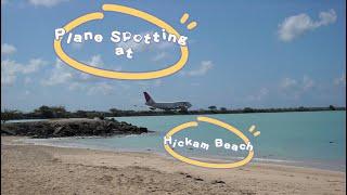 Plane Spotting at Hickam Beach Part #1