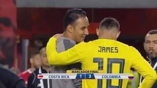 Colombia vs Costa Rica (3 - 1) Highlights & All Goals  - International Friendly