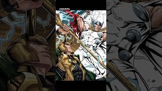 Coloring | Mewarnai | Avengers | Thor and Loki