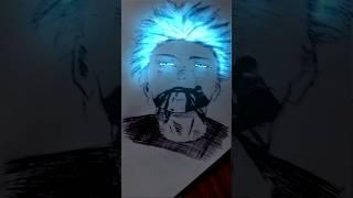 Draw Sukuna Kill Gojo #art#anime#shorts...