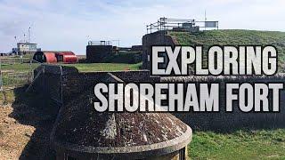 Exploring the Napoleonic fort at Shoreham, East Sussex